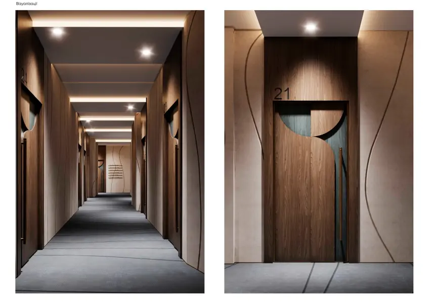 Spatium Hotel — интерьер