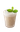 The Base Beverage Vending premix powder pouch next to a glass of creamy vending-style drink with mint garnish. Designed for fast, high-volume self-serve beverage service.