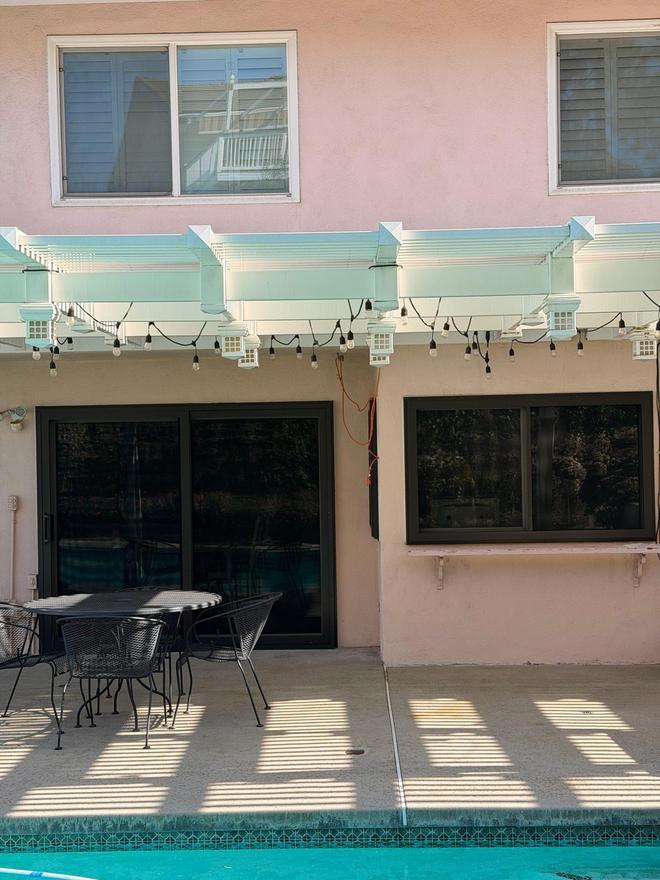 Patio slider security screen installed in Orange County, CA