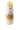"The Base Beverage Cream Latte premix powder pouch next to a glass of iced cream latte topped with whipped cream and dried orange slice. A convenient way to enjoy creamy coffee flavor.