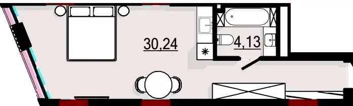 Студия Spatium Hotel — интерьер 2