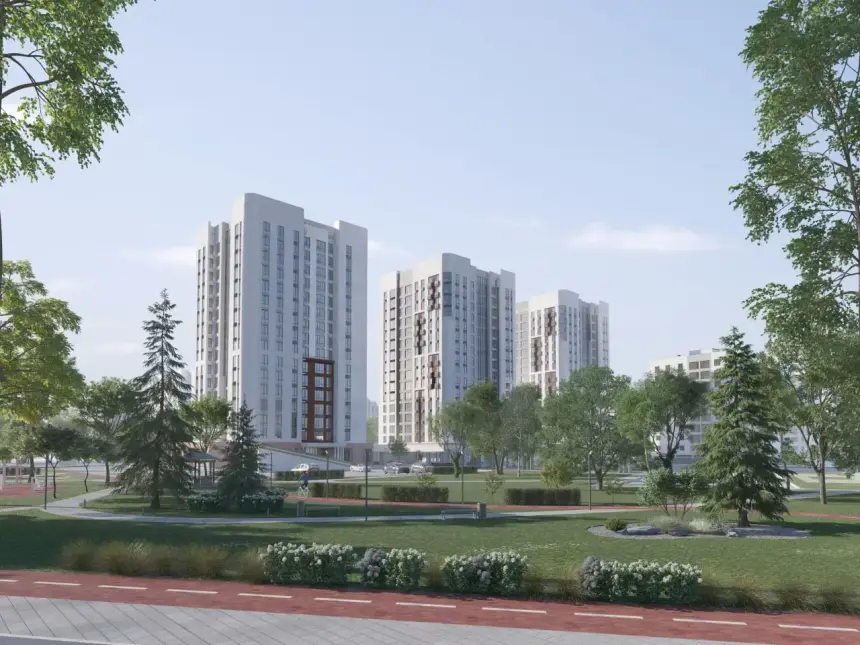 ЖК Odesa City — сучасні фасади житлових будинків