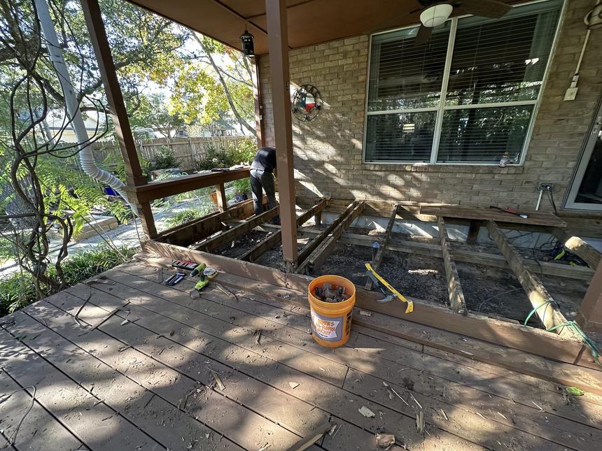 17-year-old wood deck restoration Austin TX — photo 5