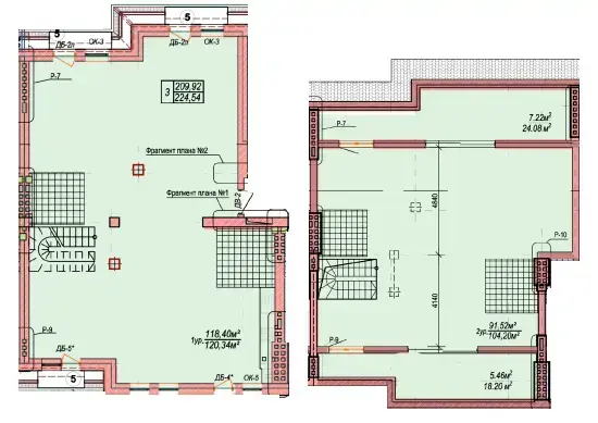 Трехкомнатная квартира в ЖК Chelsea Club House — фото 3