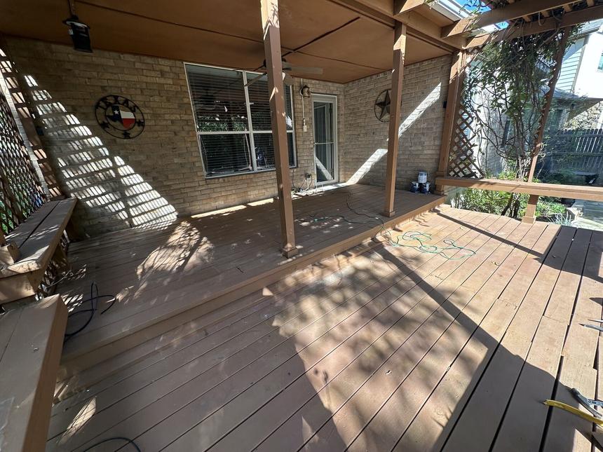 17-year-old wood deck restoration Austin TX — photo 3
