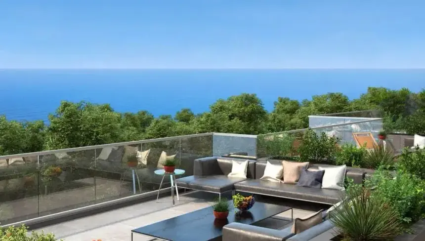 ЖК OZONE Residence — терраса в премиальных апартаментах
