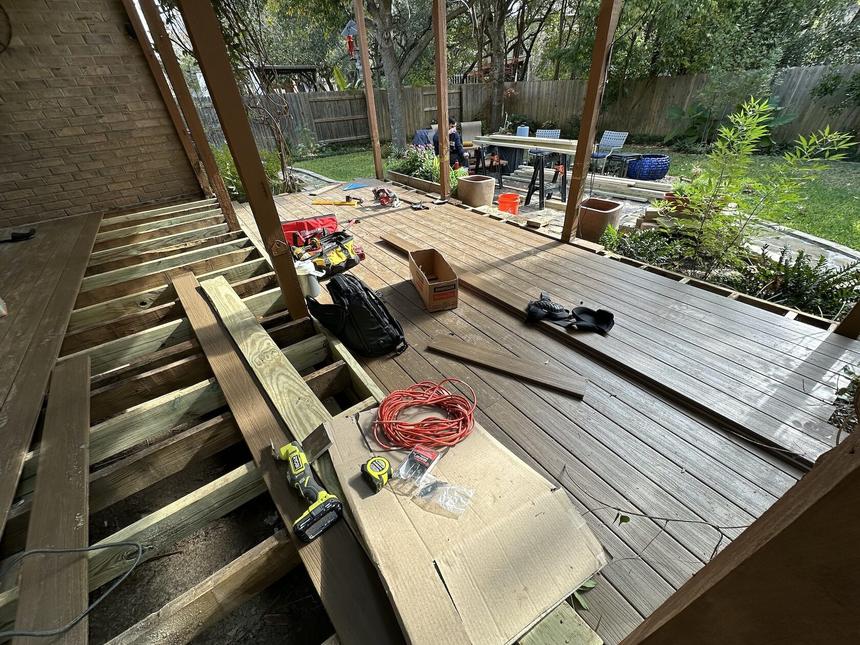 17-year-old wood deck restoration Austin TX — photo 11