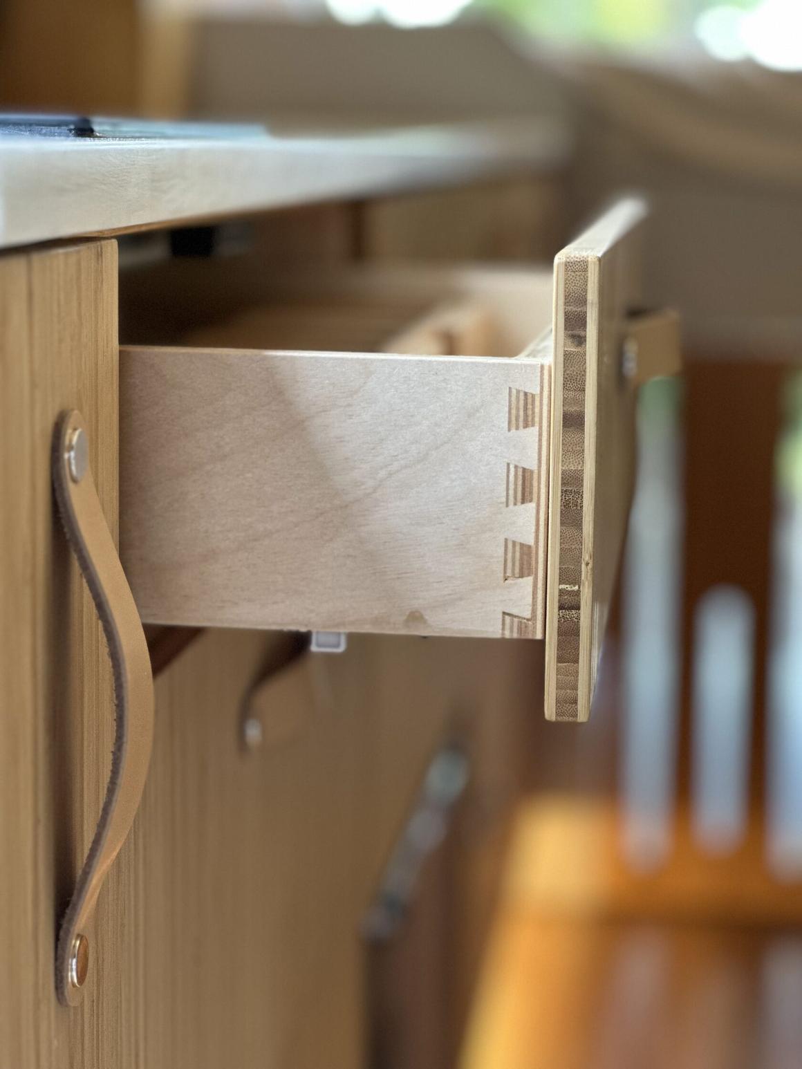 Premium drawer slides and hardware