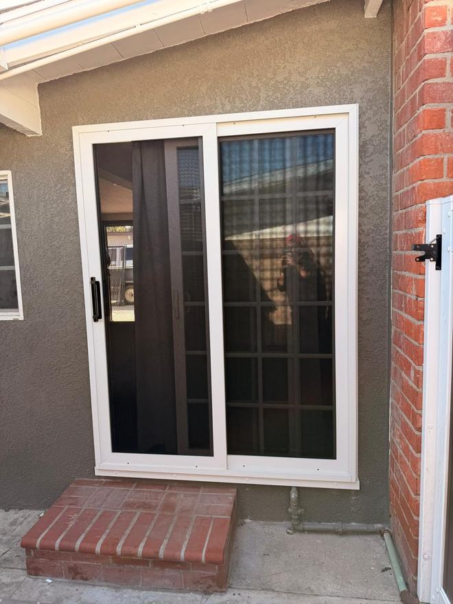 Security screen door installed in Anaheim, CA