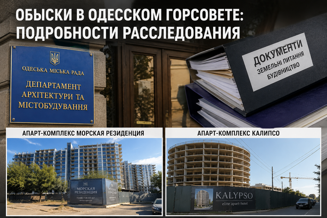 Обыски в одесском горсовете и четыре спорных комплекса