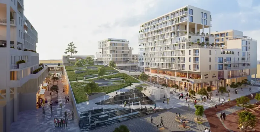 ЖК ARTVILLE — Urban Market и коммерческая инфраструктура жилого городка