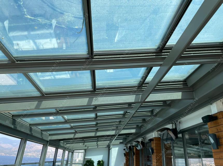 Restaurant with a sea view under a SKYTECH automatic glass roof, 15&nbsp;×&nbsp;5 m, photo 3