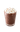 The Base Beverage Chocolate premix powder pouch next to a glass of hot chocolate topped with marshmallows. Perfect for making indulgent hot or cold cocoa drinks.