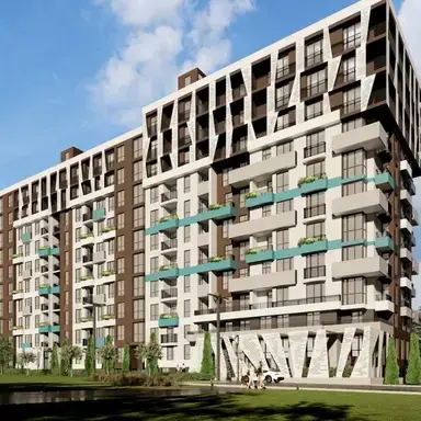 ЖК Golden City — фасад житлового комплексу