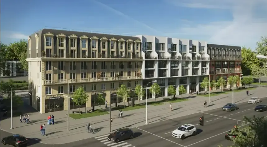 ЖК RUE MÉNARS — територія комплексу бізнес-класу
