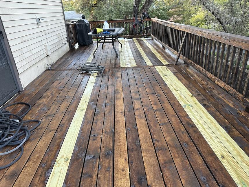 Old Wood Deck Restoration — Austin, TX