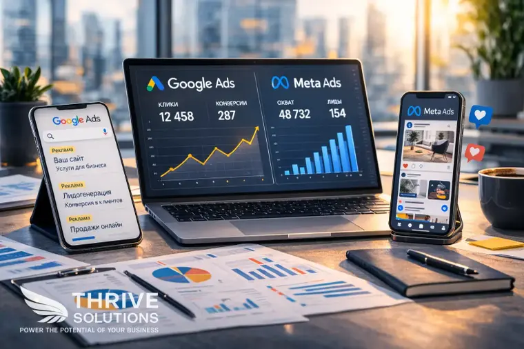 Google Ads или реклама в Meta