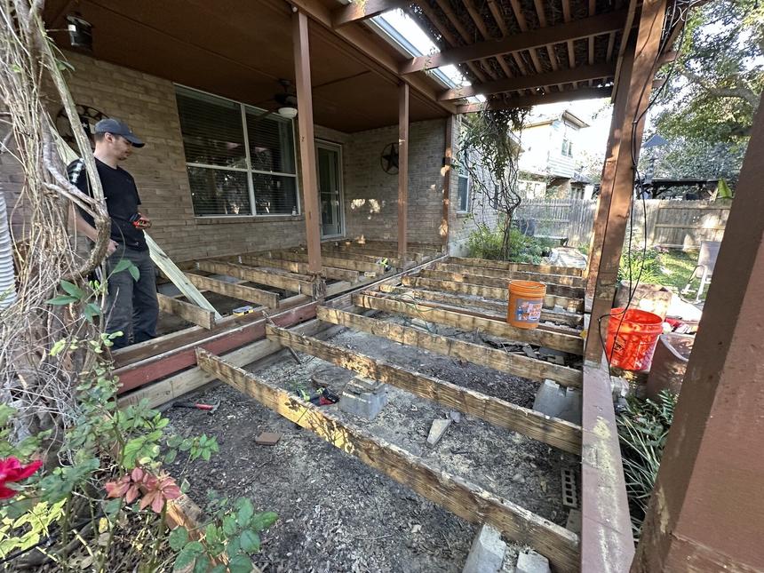 17-year-old wood deck restoration Austin TX — photo 7