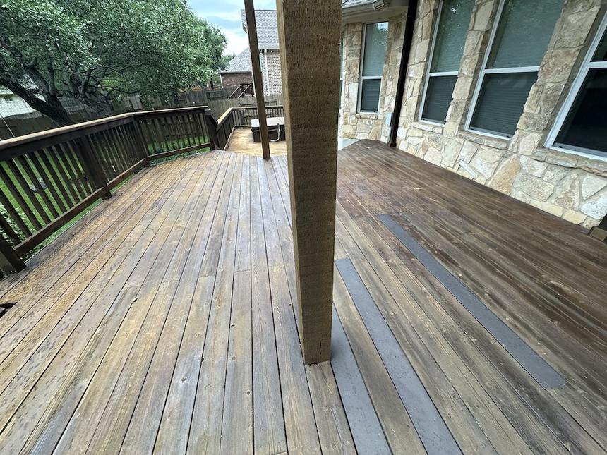 Wood rot repair Cedar Park TX — hidden rot discovered and repaired