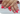 manicure con smalto semipermanente rosso