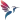 A stylized hummingbird logo with gradient wings, symbolizing lightness, energy, and creativity logo for private tours and transfers on the French Riviera