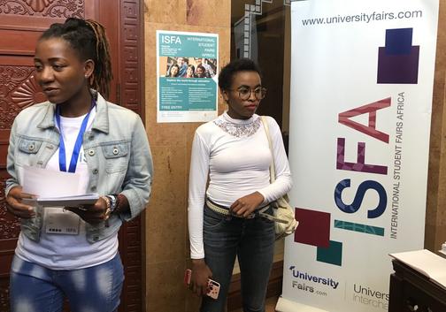 ISFA INTERNATIONAL STUDENT FAIRS AFRICA - NAIROBI logo