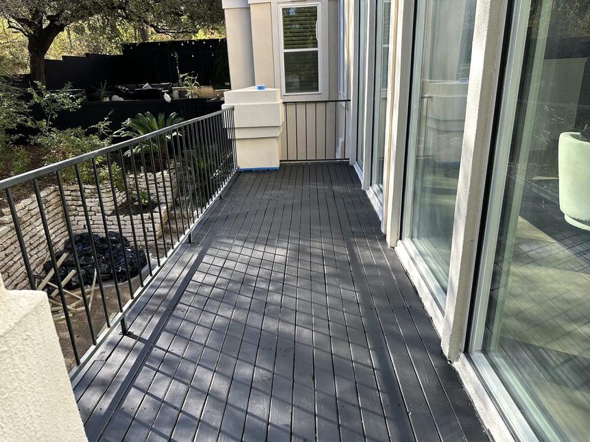 Replacing Floor on the Balcony — Austin, TX