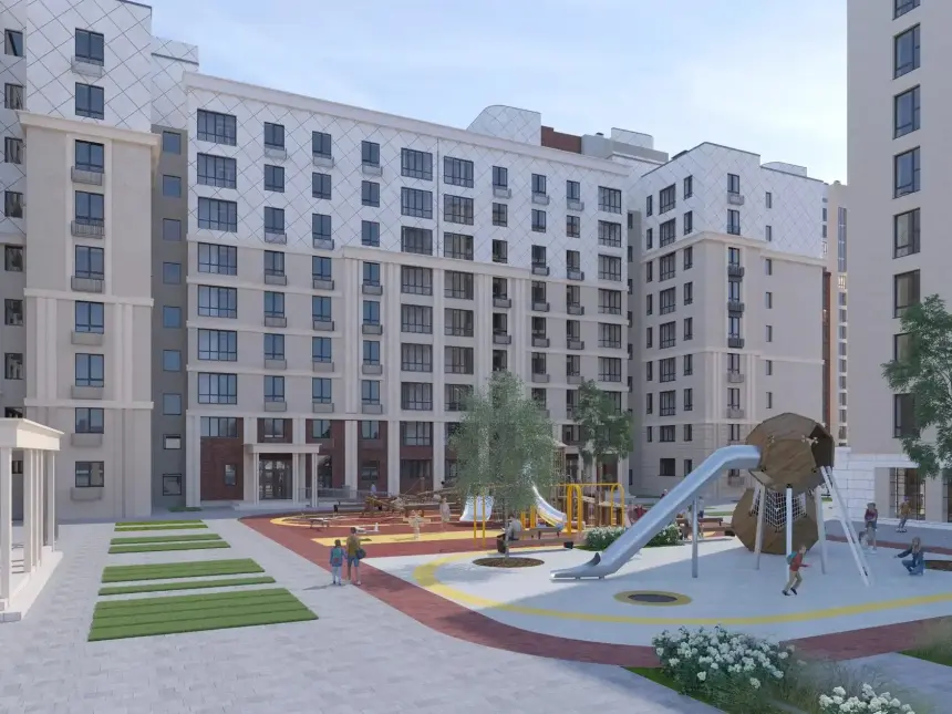 ЖК Odesa City — впорядкована територія комплексу