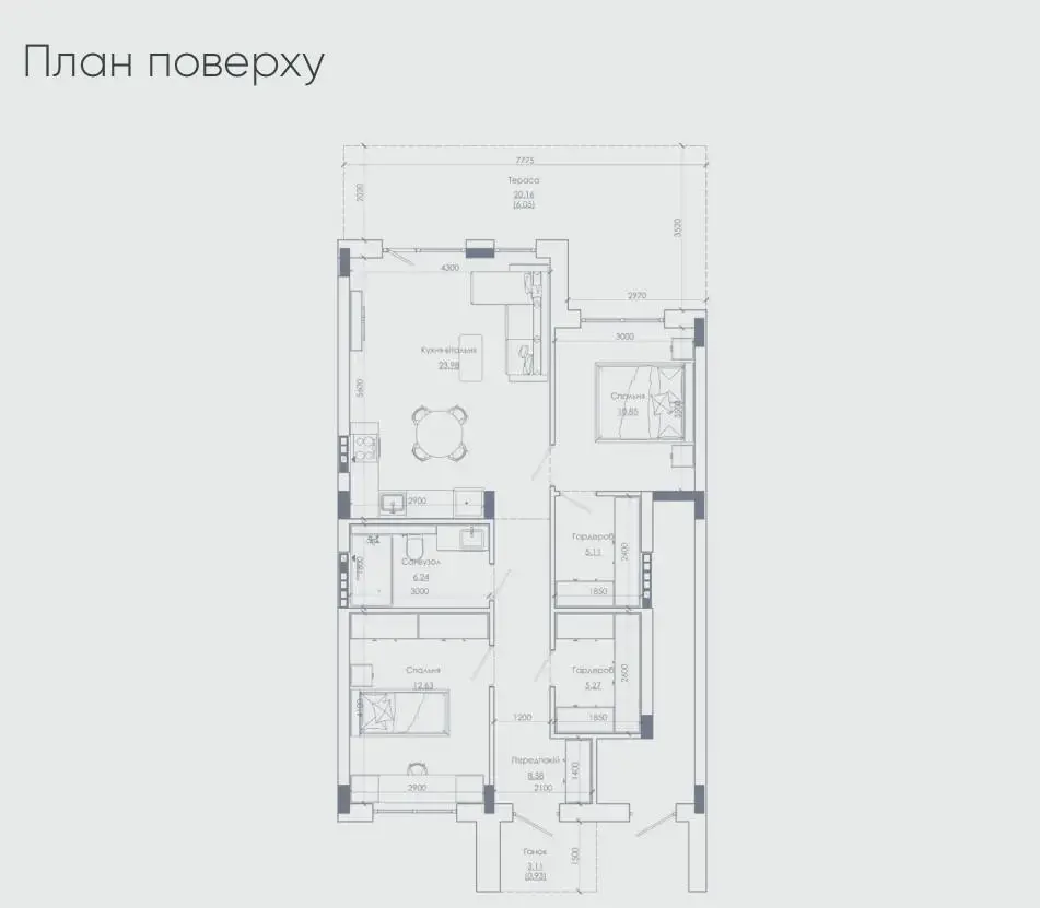 ONE CLUB VILLAGE — планировка сититауна 5