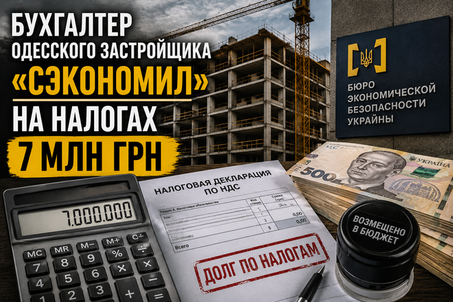 Строительная компания Одесщины возместила налоги