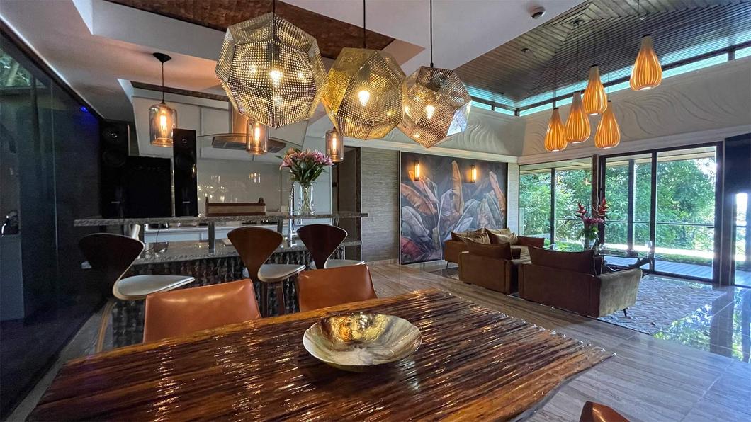 Luxury Villa (Four People), the dining table, Hotel Makanda, Manuel Antonio