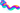 Colorful abstract figure