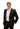 Male guide in a suit