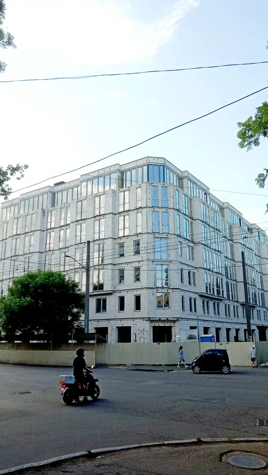 Фасадные работы в доходном доме Salve в центре Одессы
