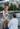 Man proposing to woman with the Manhattan skyline from Top of the Rock