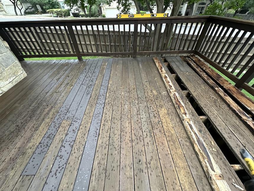 Wood Deck Restoration in Cedar Park — Cedar Park, TX