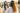 Couple getting married at NYC City Hall Wedding for two at Ladies Pavilion, Central Park Newlyweds against the backdrop of Brooklyn Bridge after ceremony