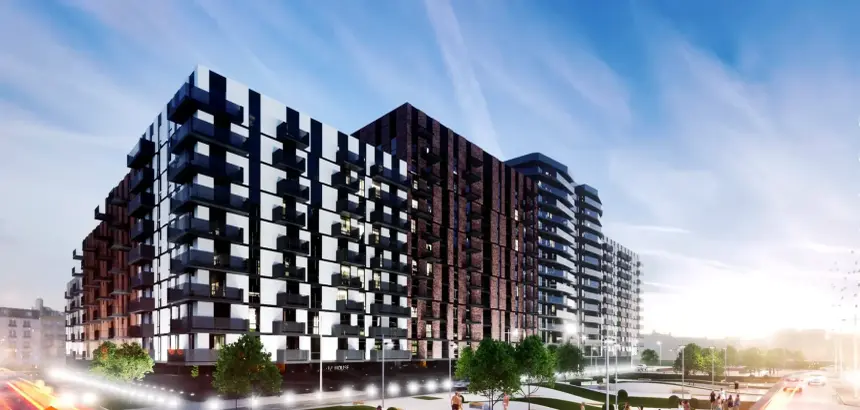 ЖК Avalon Львов — панорамный вид на комплекс и город