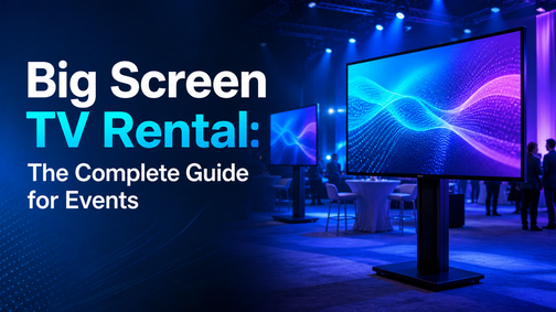 Big Screen TV Rental: The Complete Guide for Events in 2026