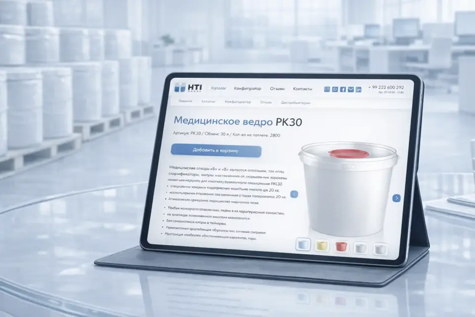 Сайт B2B-платформы, созданный в рамках стратегии роста от Thrive Solutions