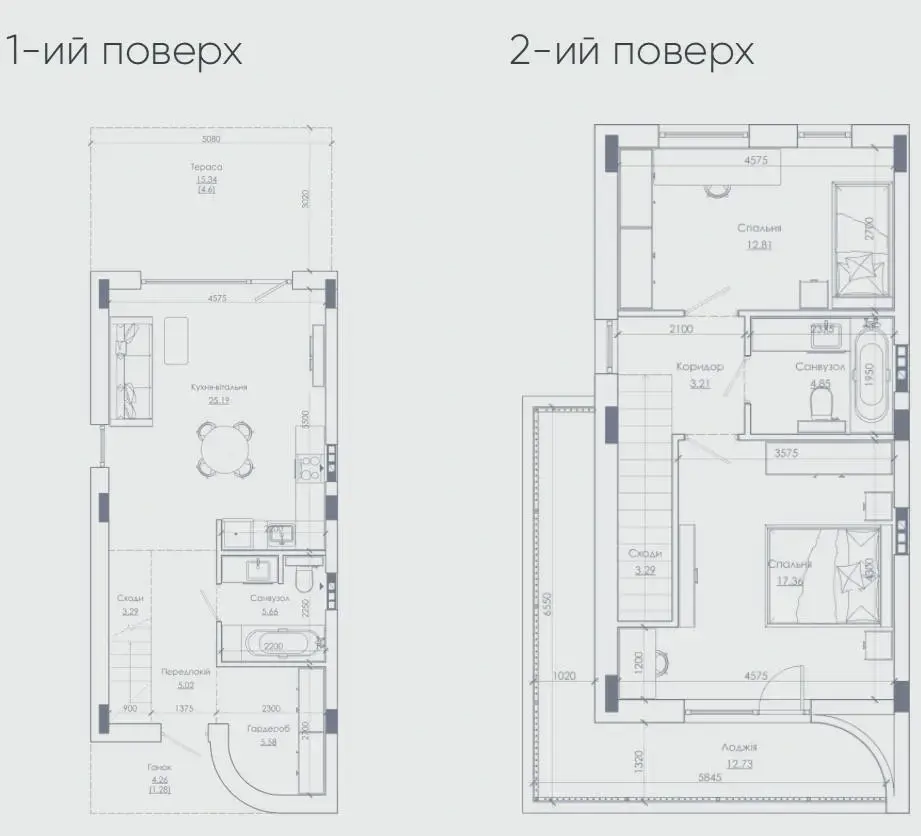 ONE CLUB VILLAGE — планировка таунхауса 6
