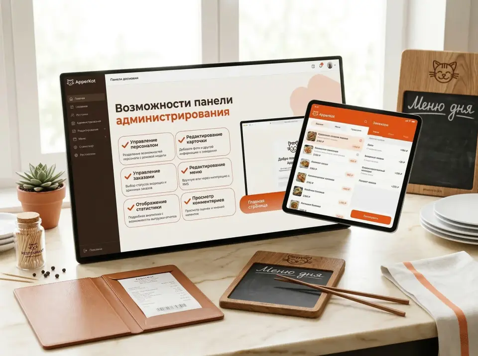 Admin panel and analytics interface designed by Thrive Solutions