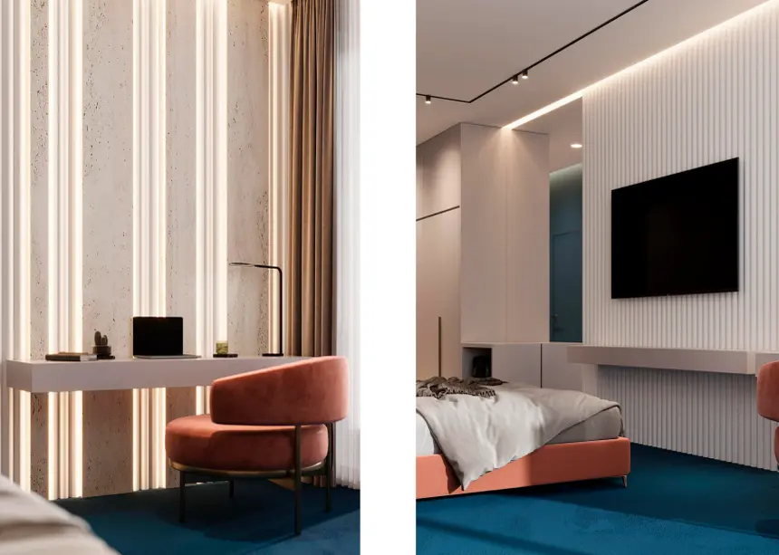 Spatium Hotel — интерьер апартаментов