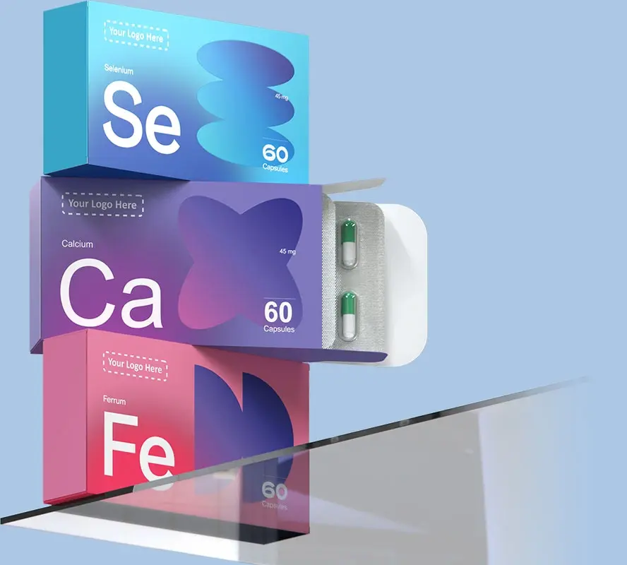 Se, Ca food supplements