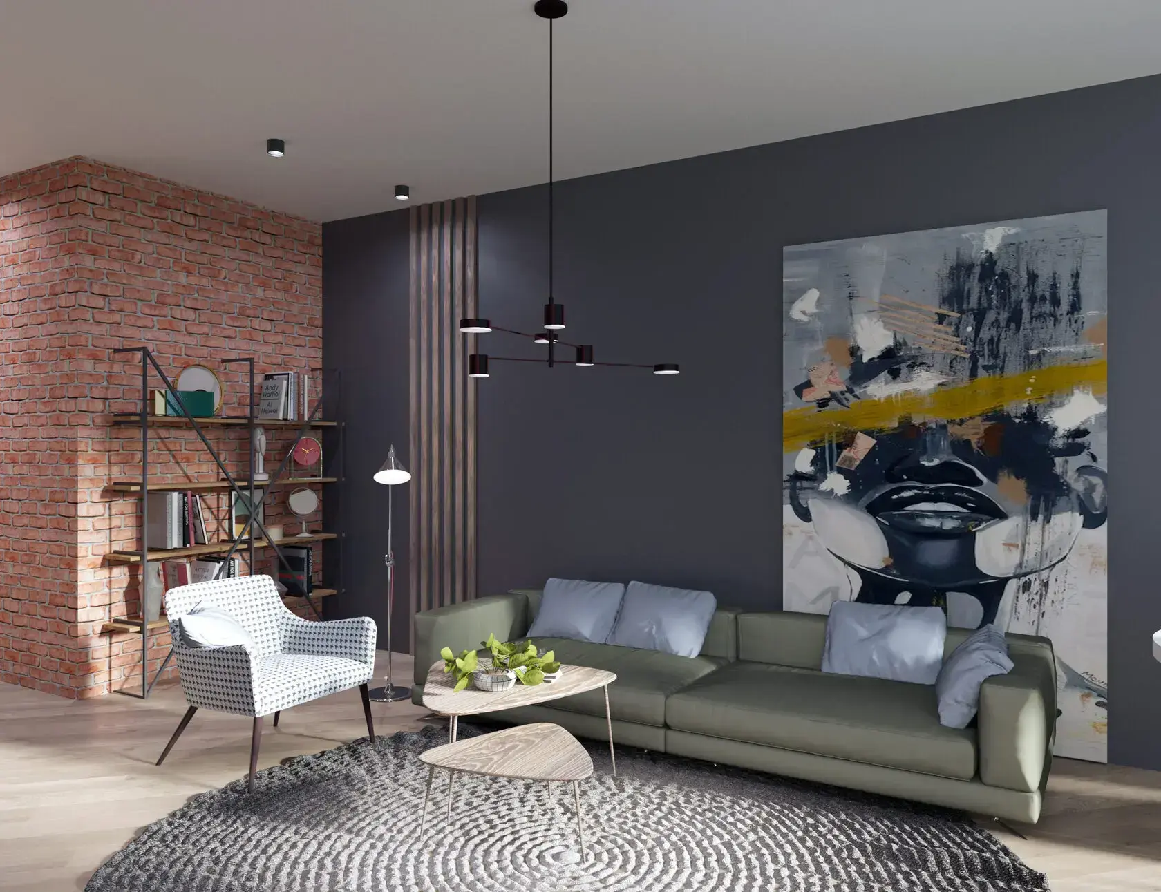 Пространство у Стамбульского — интерьер Loft, фото 6