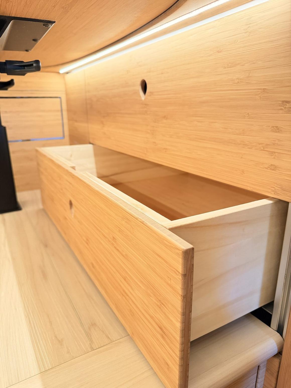 Drawers and closets