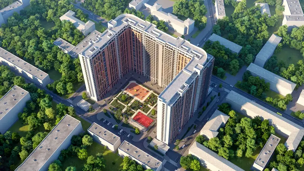 ЖК Оскар — внутреннее пространство комплекса