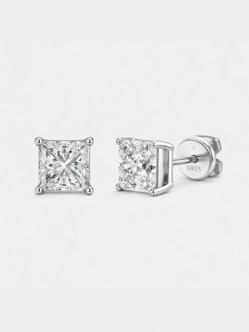 Сережки Princess Cut