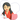 Frau mit Dokumenten in der Hand