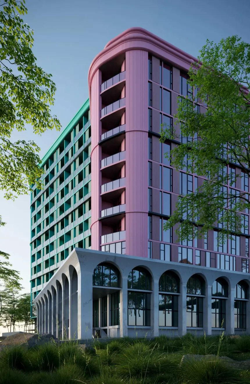 Spatium Hotel — панорамный вид